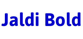 Jaldi Bold font